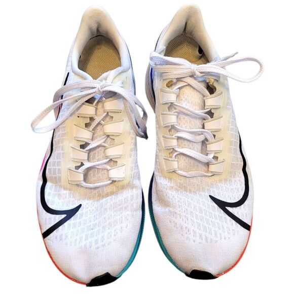 Nike Women's White Zoom Pegasus 37 Running Shoes Size US 8.5 - Picture 2 of 9